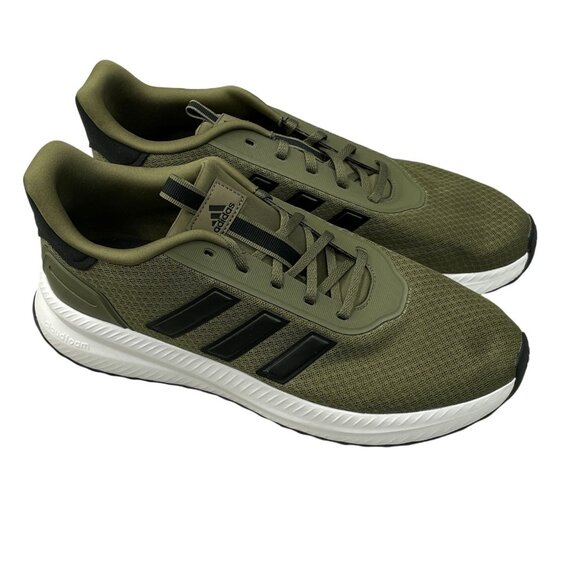 NEW Adidas Cloudfoam Comfort X_PLRPATH Men's Size 13 Sneakers Olive/Black - Picture 1 of 8